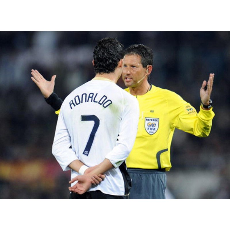 Manchester United 2007-2008 C.Ronaldo #7 Champions League Awaykit